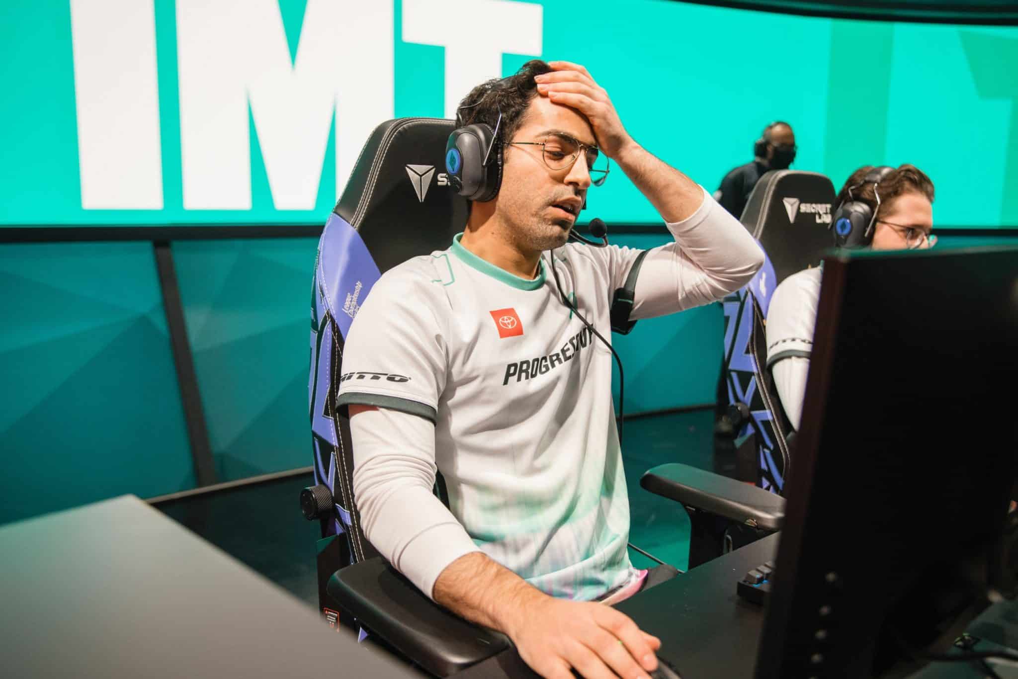 Revenge playing League of Legends for Immortals in LCS 2022