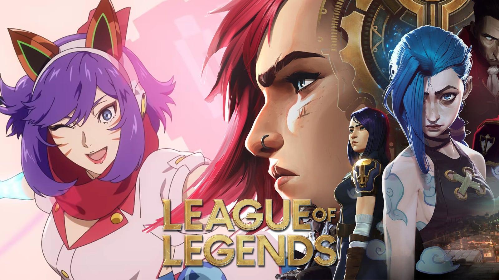 league of legends arcane anime