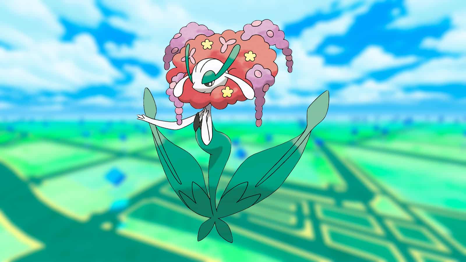 Florges appearing in the Pokemon Go Master Premier Classic