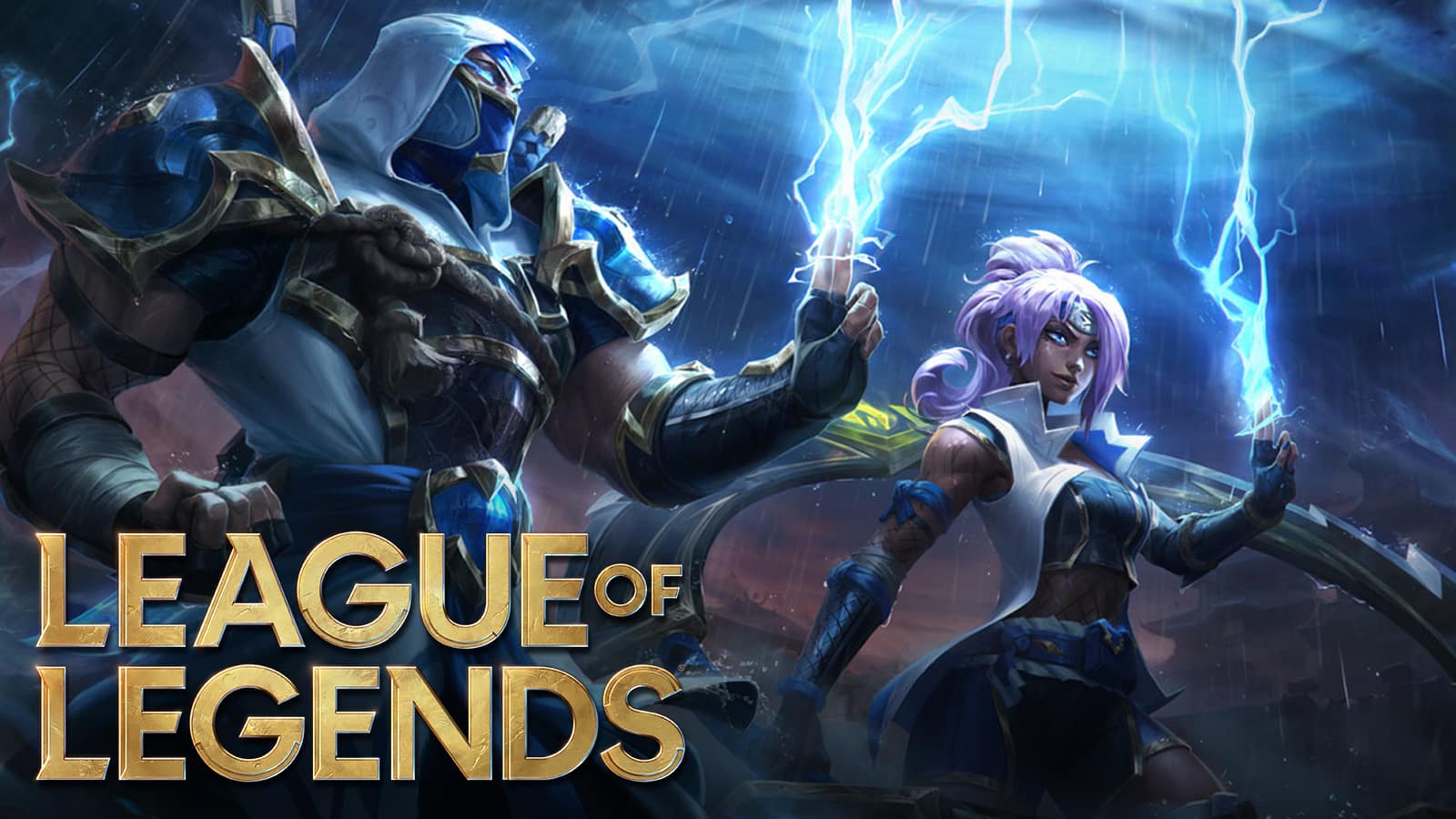 Shockblade Shen and Qiyana in League of Legends.