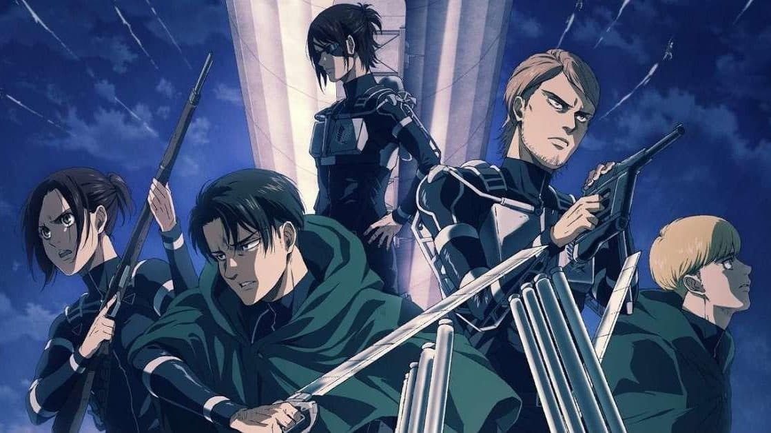 An image from Attack on Titan Season 4 Part 3, the final chapter