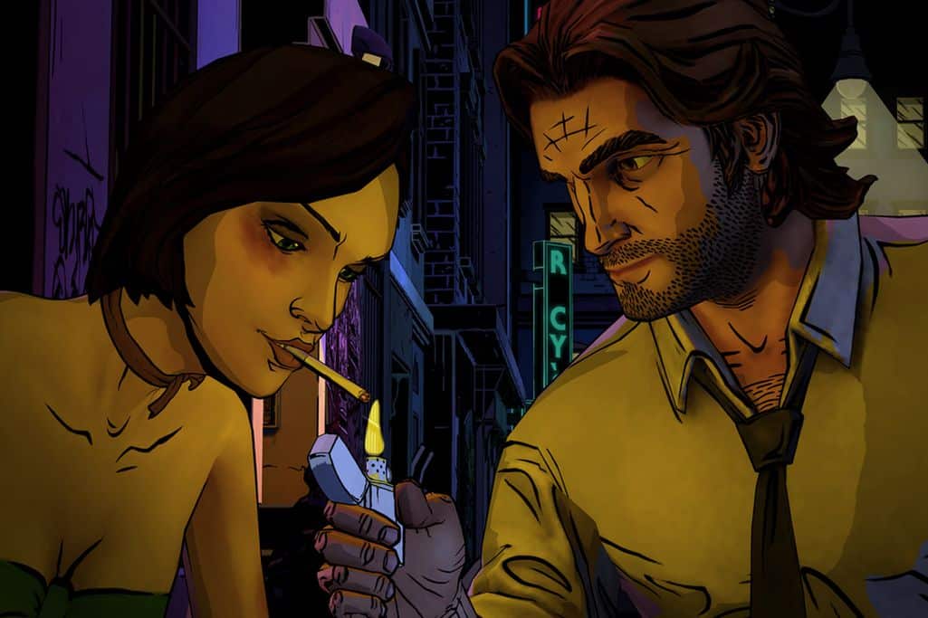 The Wolf Among Us gameplay