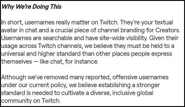 Twitch why they are doing this