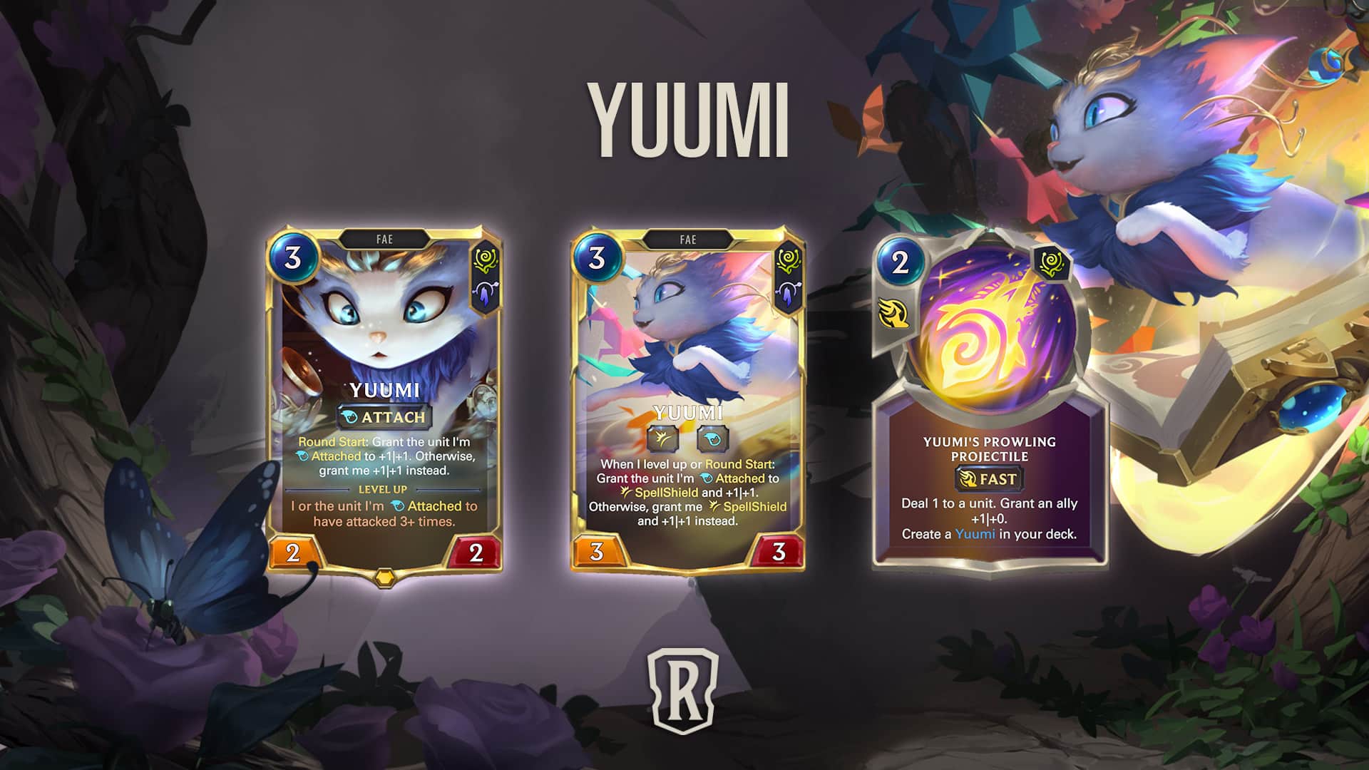 LoR Yuumi cards