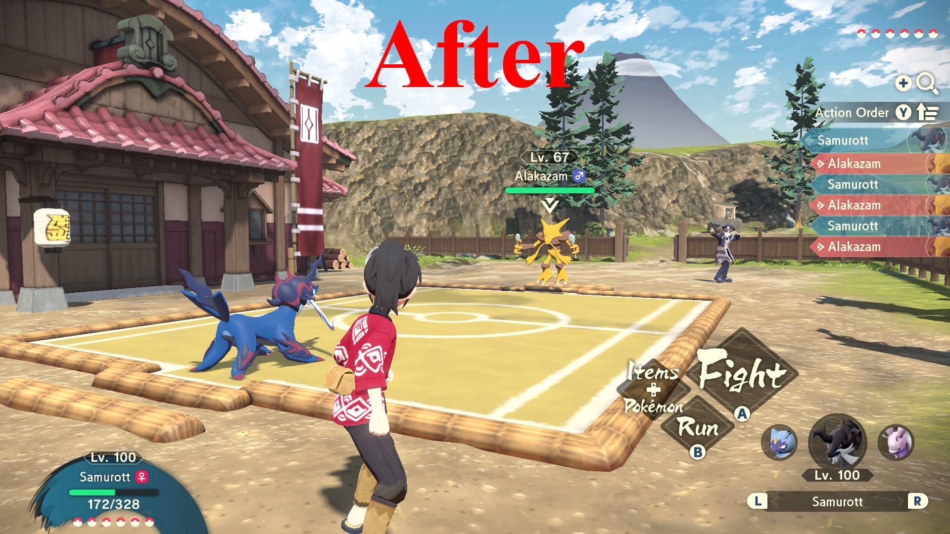 Pokemon Legends Arceus Quality of Life Enhancement mod by Zero-Chan screenshot.