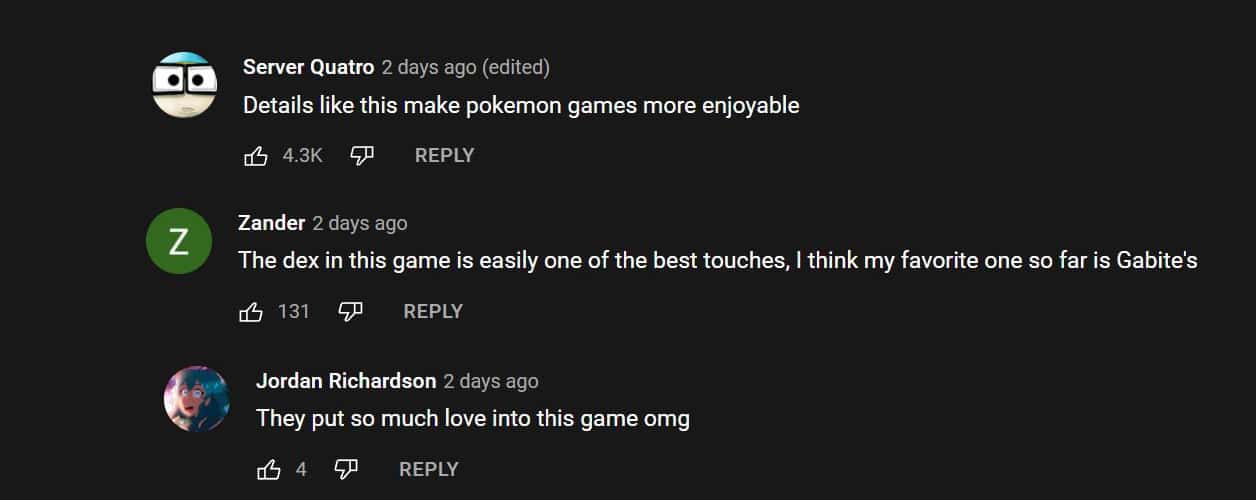 Pokemon fans react to Pokemon Legends Arceus easter egg decades in the making screenshot.