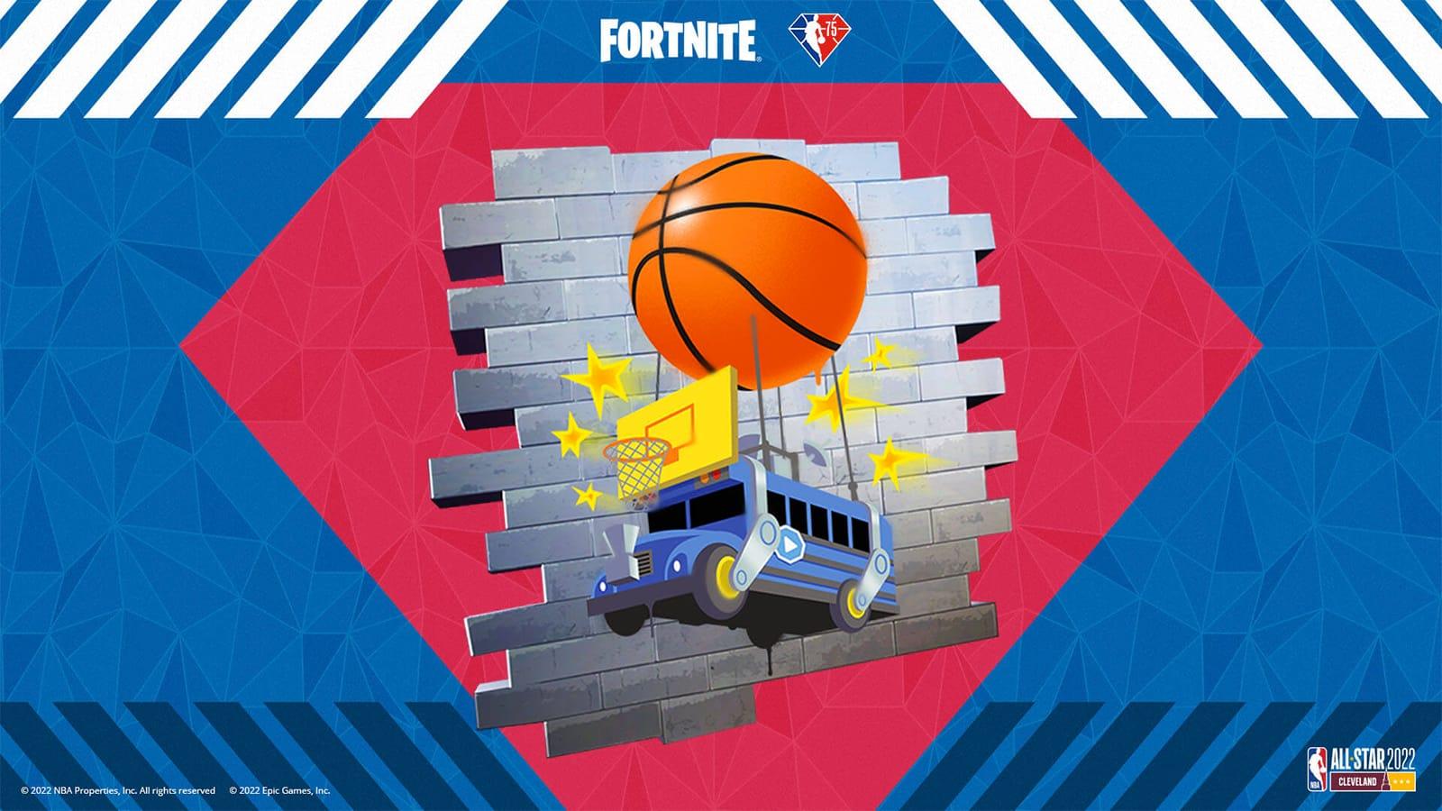 The High Hoops Spray in Fortnite NBA 75 All-Star Quests