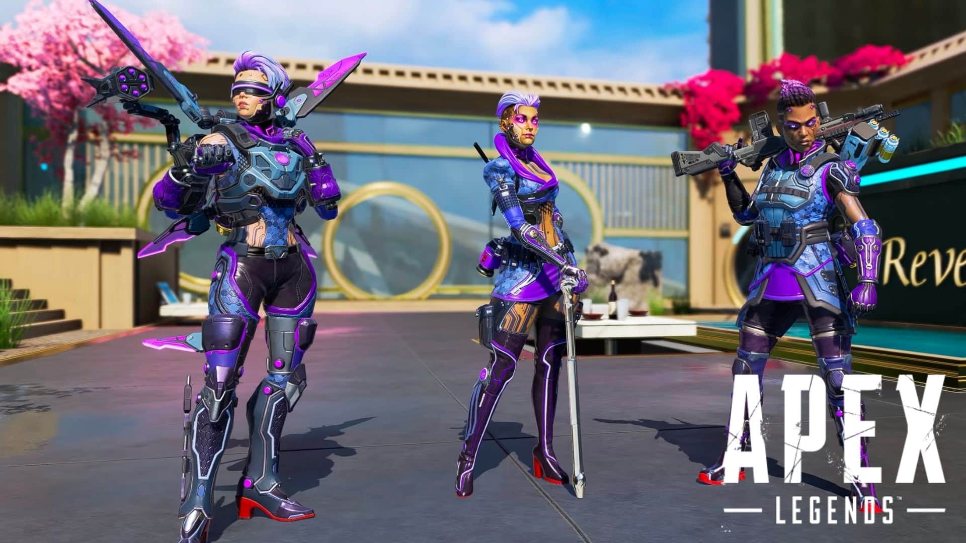Purple skins in Apex Legends
