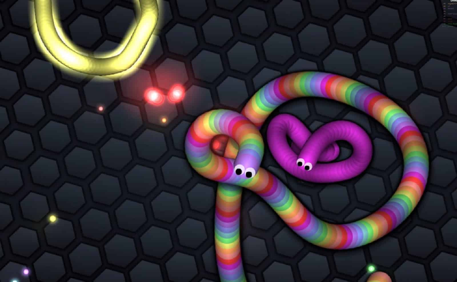 in-game screenshot of slither io