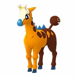 Shiny Girafarig in Pokemon Go Tour Johto