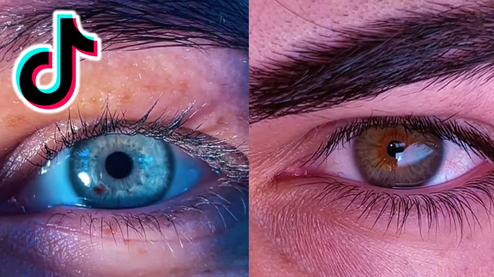 TikTok users do the Euphoria eye trend