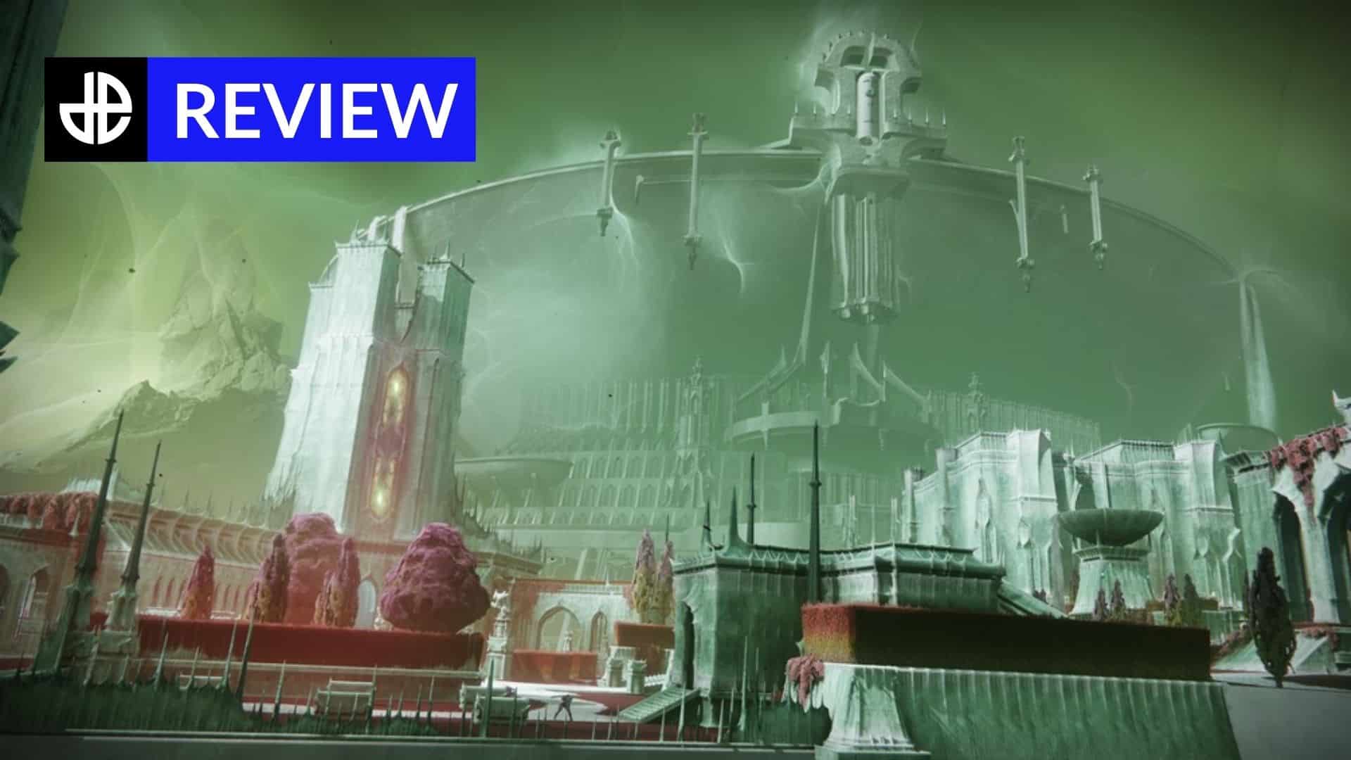 Destiny 2 Witch Queen review header showing Savathun's Throne World