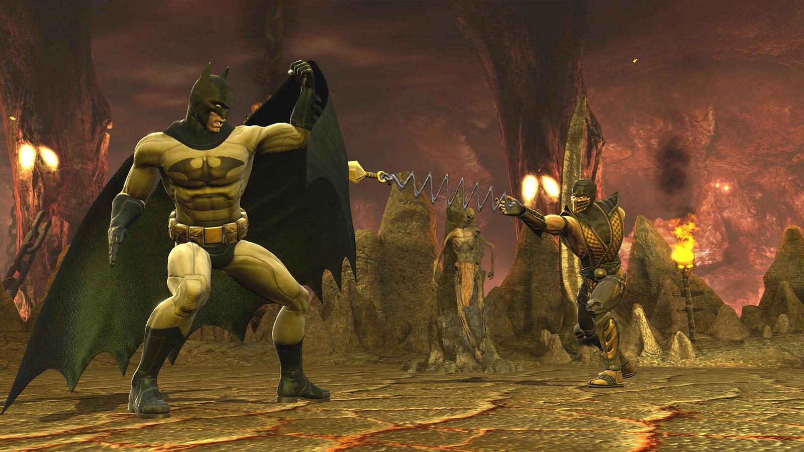 An image of Mortal Kombat vs DC Universe