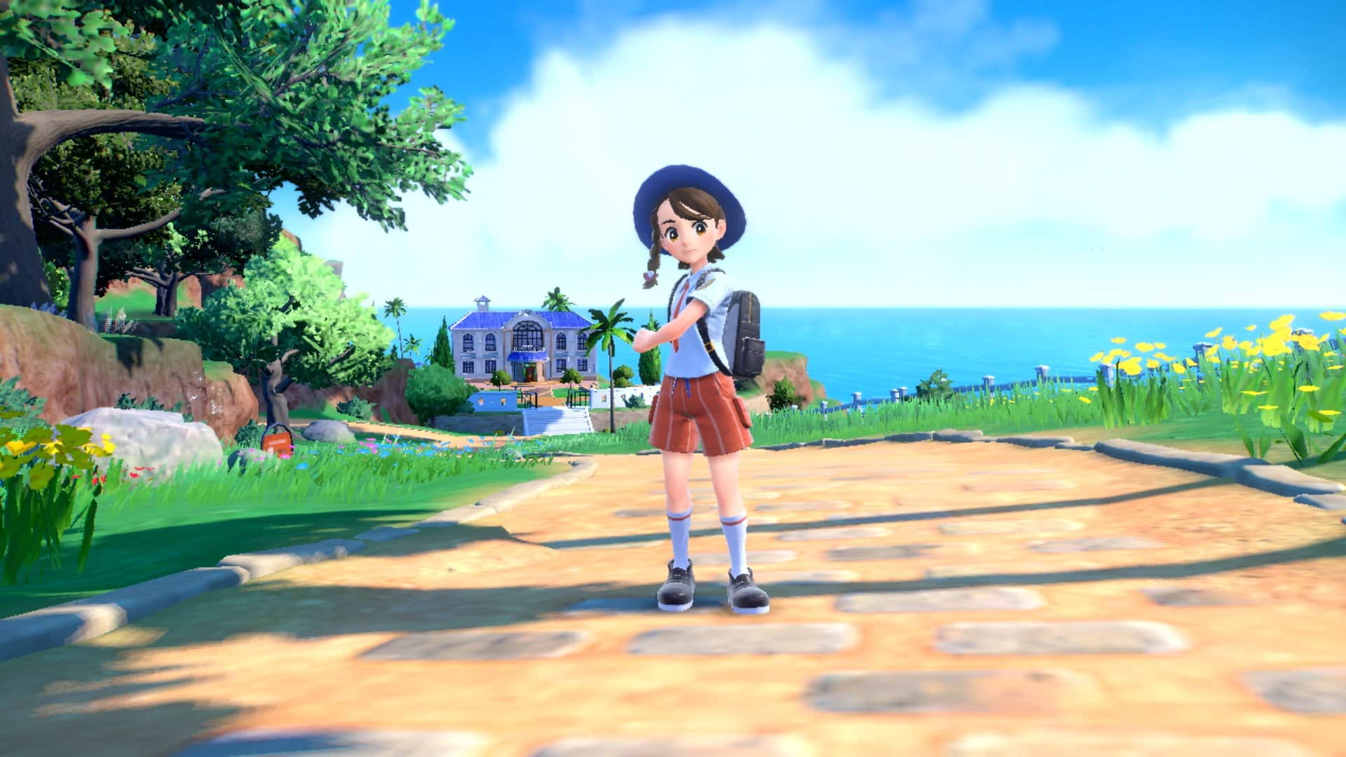 Pokemon Scarlet & Violet protagonist screenshot.