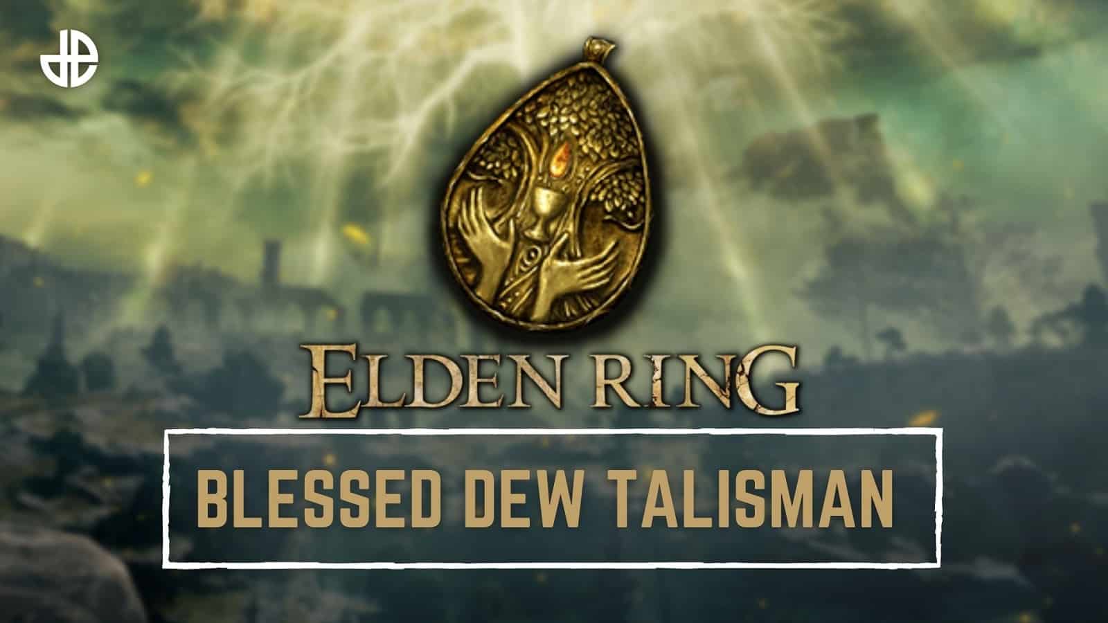 An image of the Blessed Dew Talisman in Elden Ring