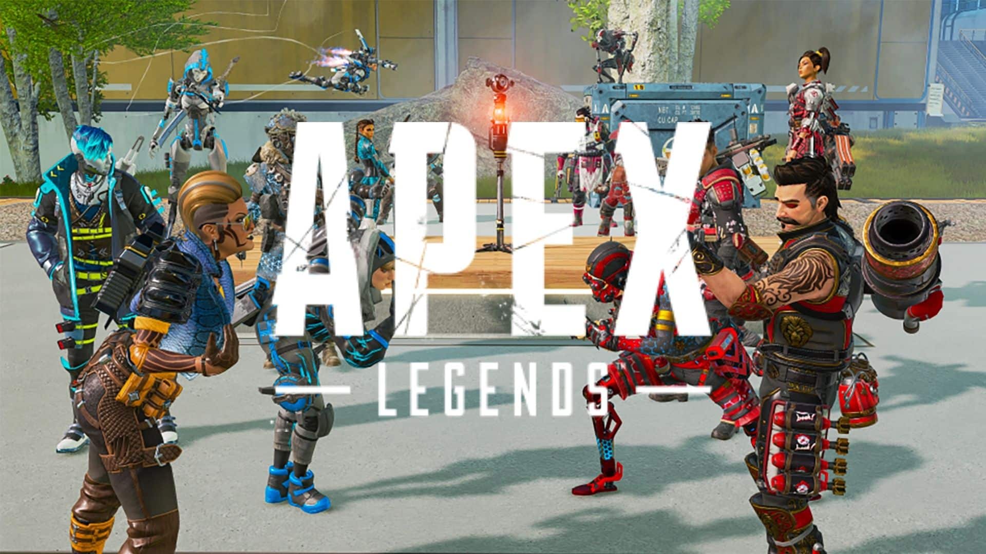Apex Legends characters in Control mode
