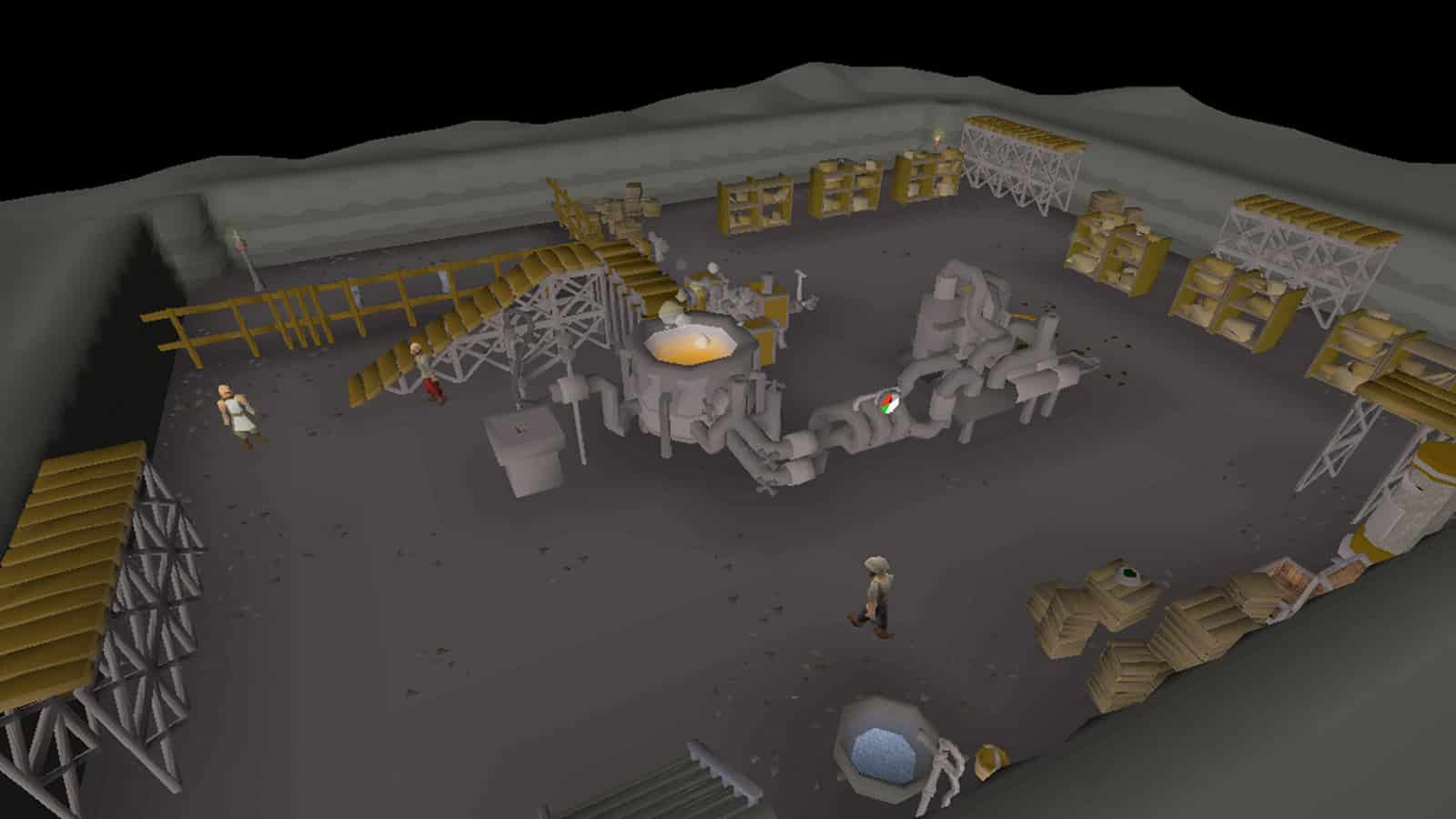 An image of the blast furnace in old school runescape