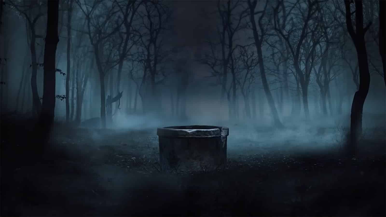 An image of Sadako's well in Dead by Daylight