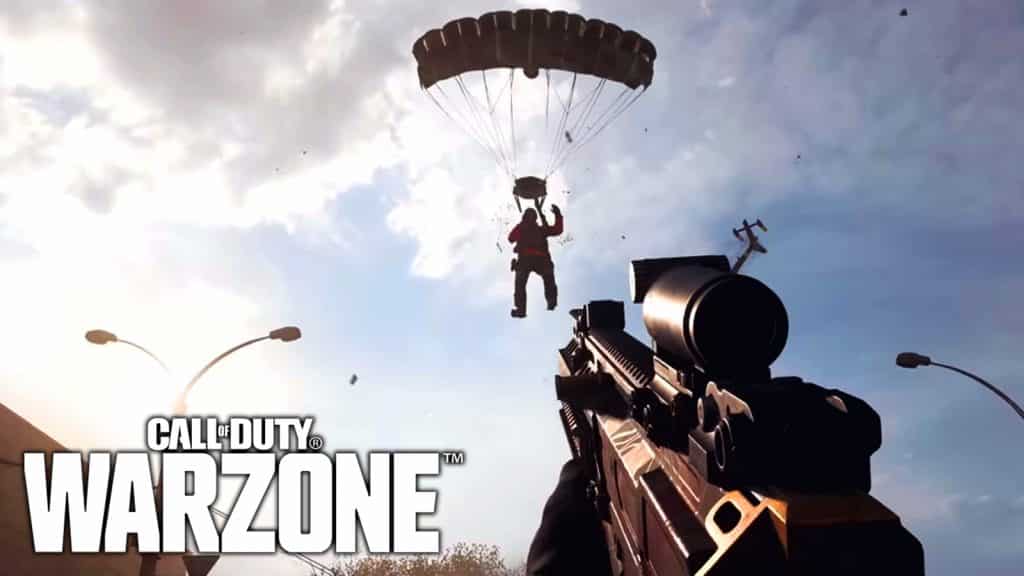 An image of Parachutes in Warzone