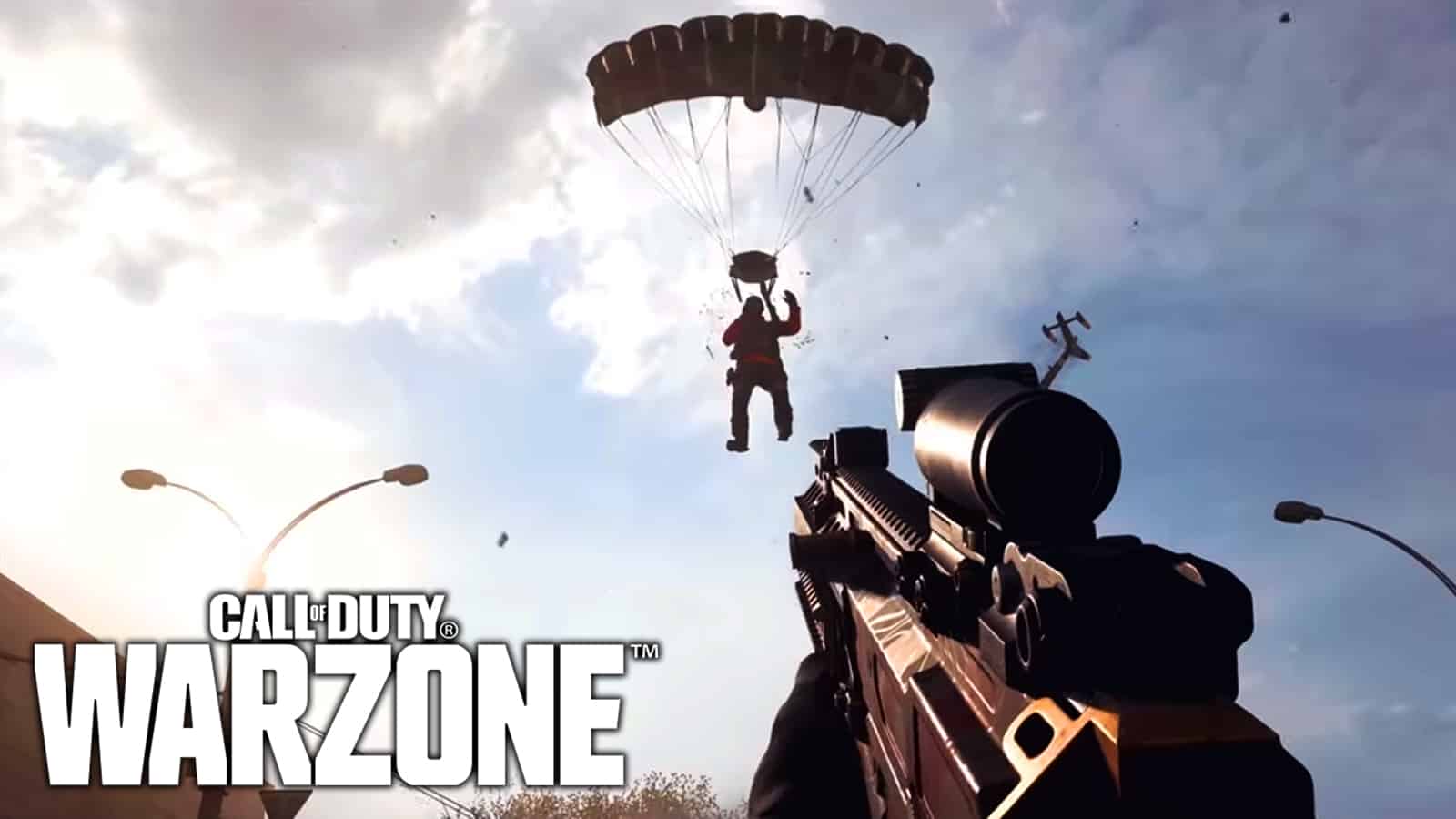 An image of Parachutes in Warzone