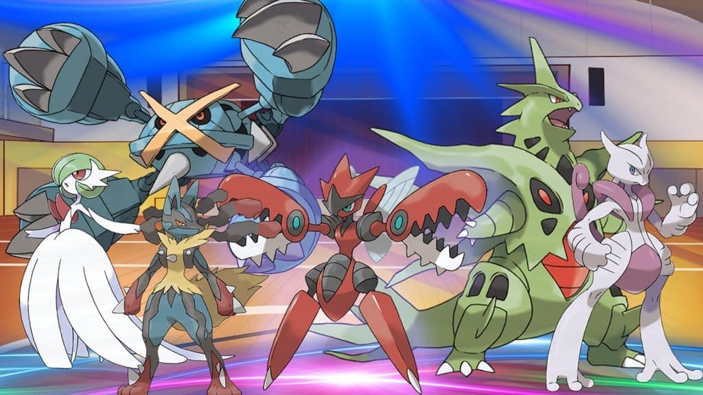 Mega evolution Pokemon screenshot.