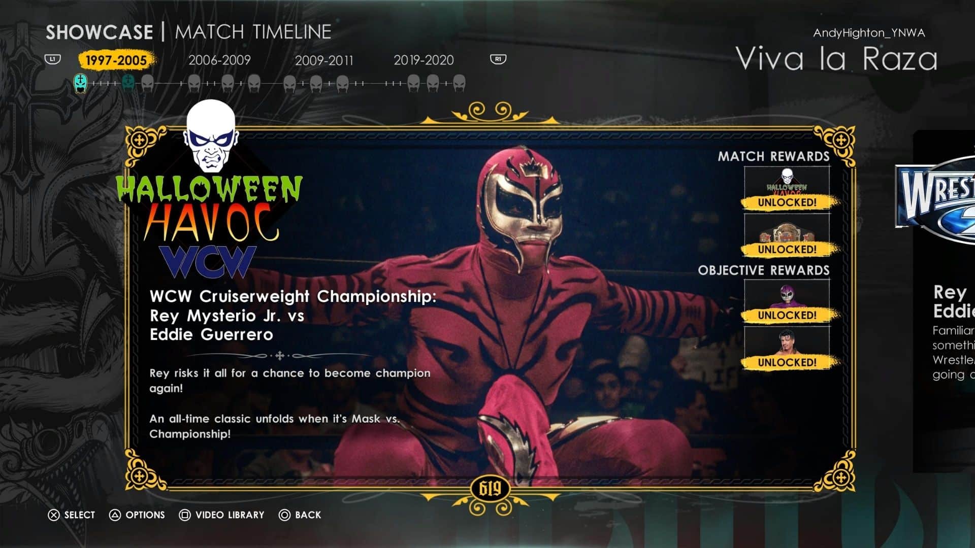 rey mysterio halloween havoc 1997 match info