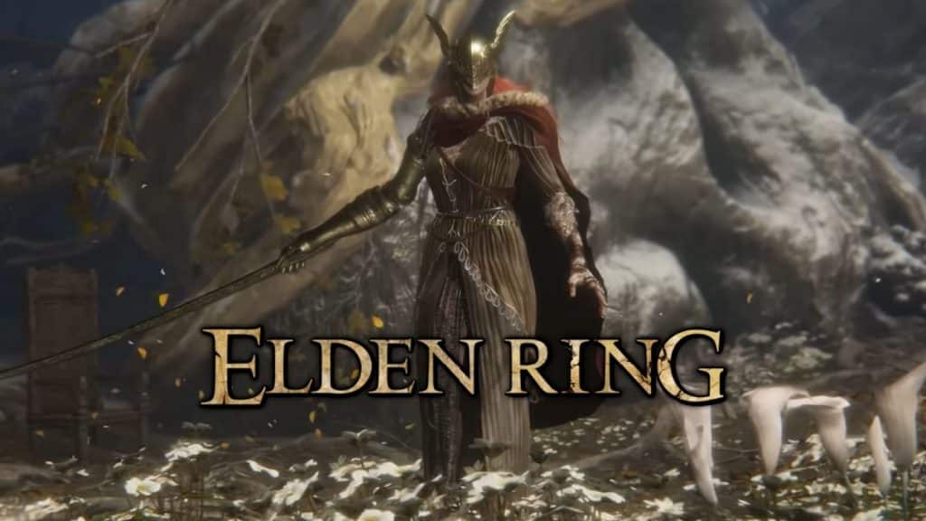 An image of the Malenia hand in an Elden Ring cutscene
