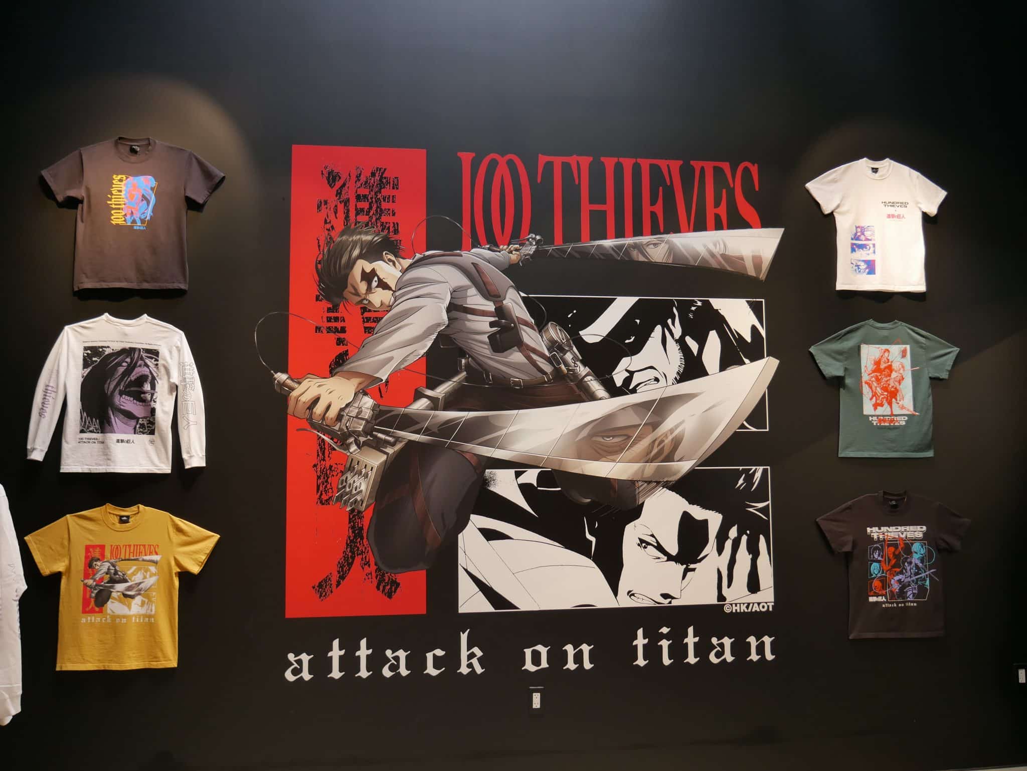 Attack On Titan Pop-Up Shop Goes Viral Following Its Texas Debut