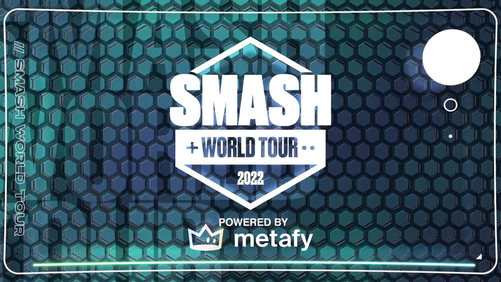 An image of Smash World Tour 2022, a smash bros competition