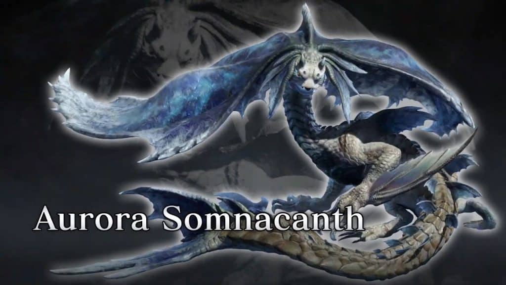 Aurora Somnacanth in Monster Hunter Rise: Sunbreak