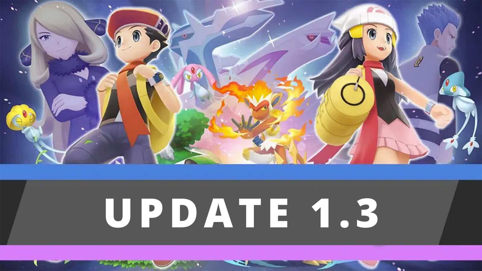 Pokémon Brilliant Diamond and Shining Pearl Update 1.3.0 Patch