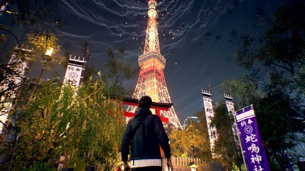 Ghostwire Tokyo city screenshot