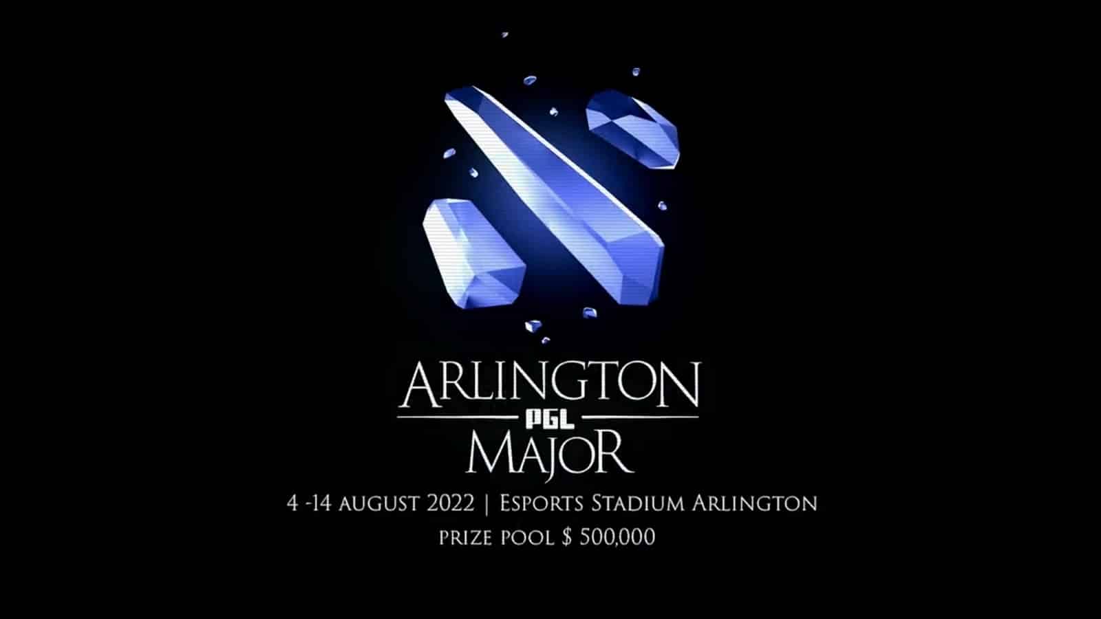 cover art for the DOTA 2 Arlington Major 2022