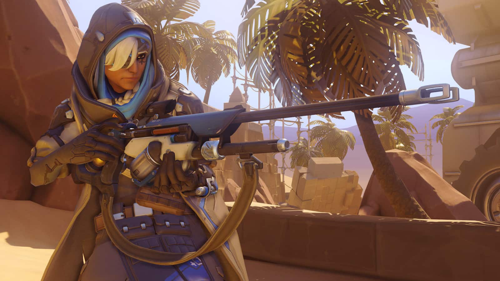 overwatch ana on oasis with sniper rifle