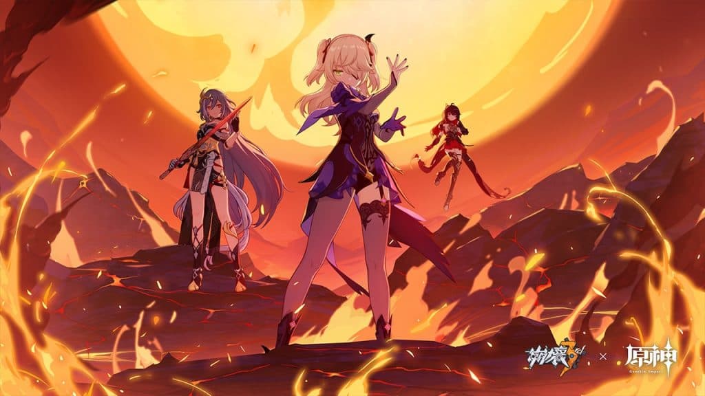 Fischl in Honkai Impact 3rd crossover