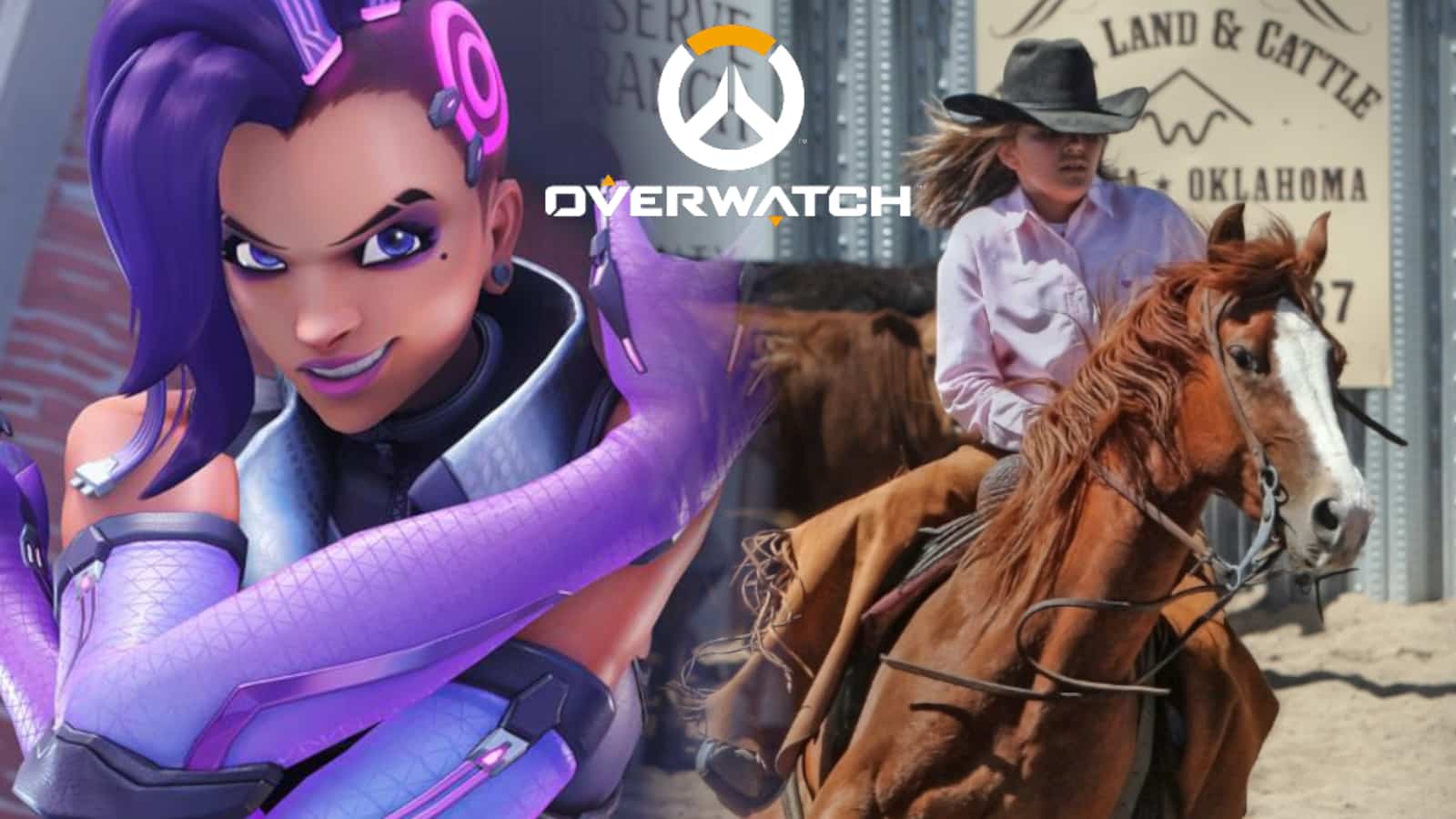 Sombra Cowgirl Overwatch skin
