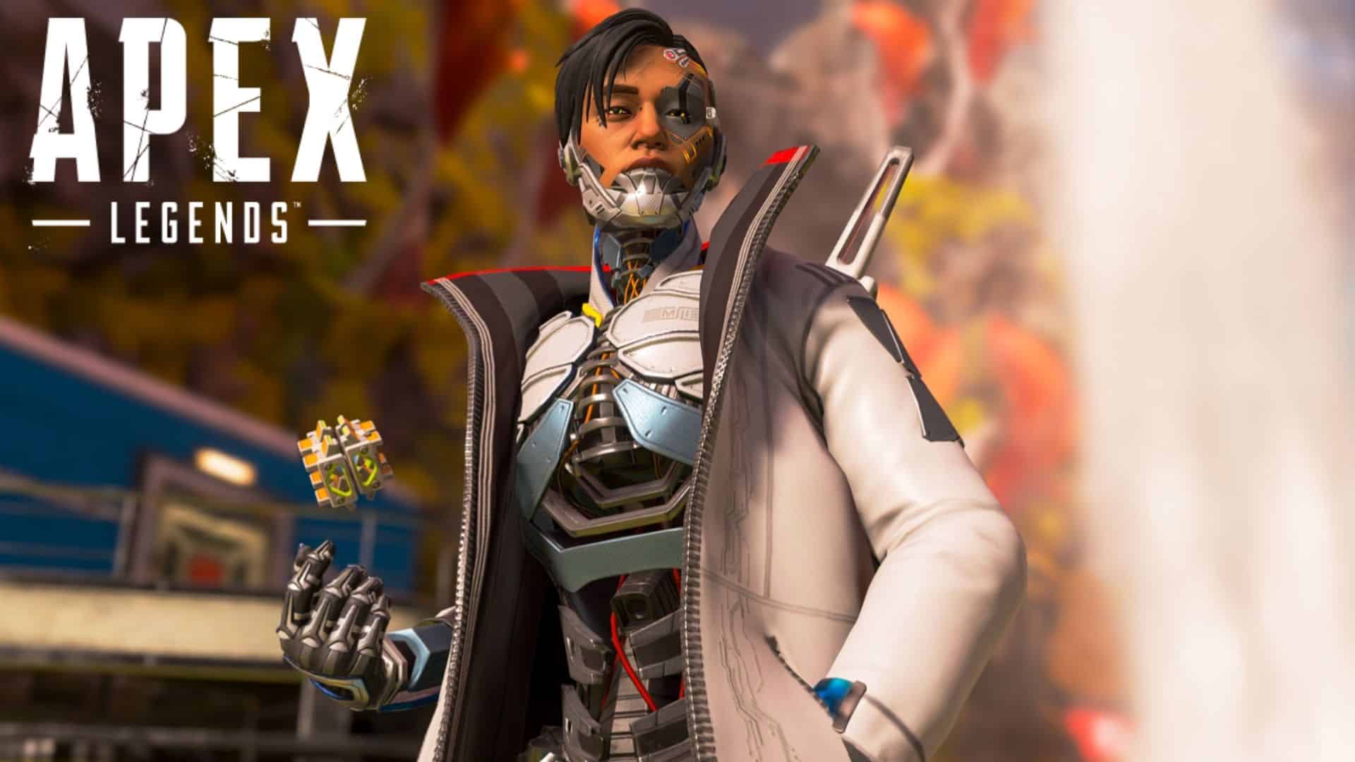 Crypto in Apex Legends with object in hand