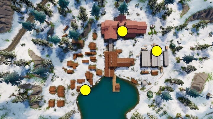omni chip locations fortnite lumberyard