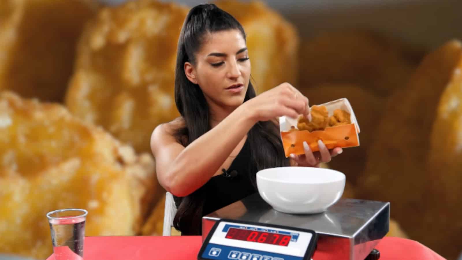 Instagram model sets world record for nuggets
