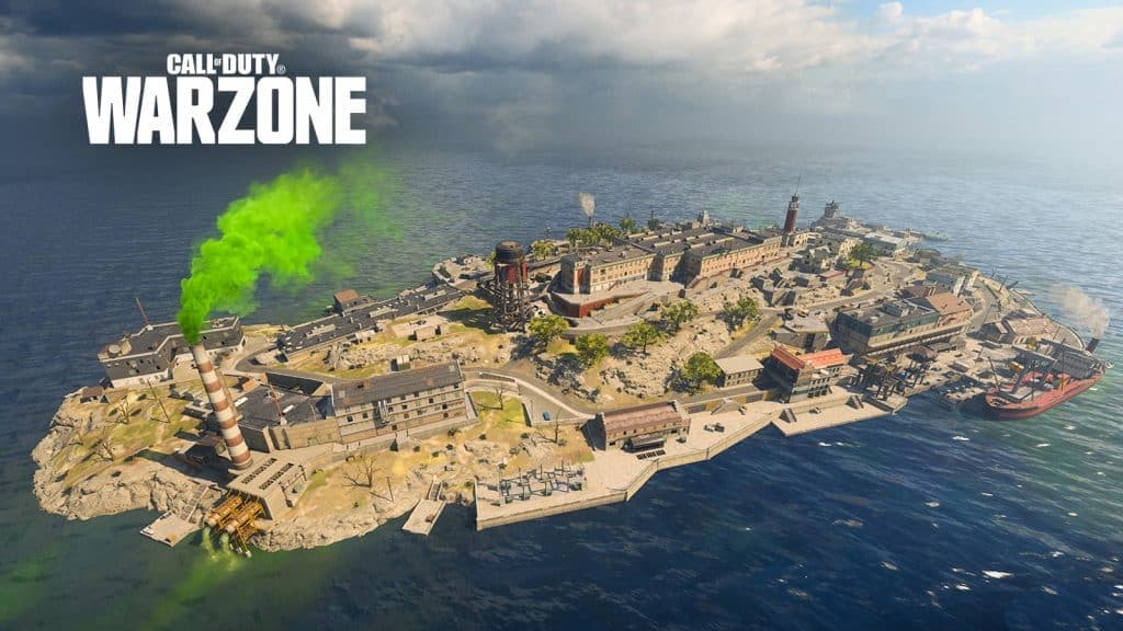 Warzone rebirth island map flipped