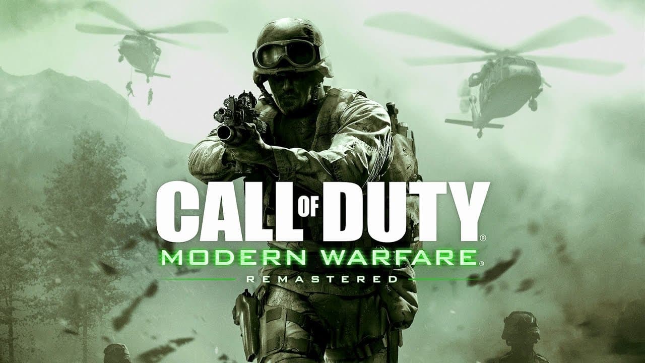 Modern Warfare remastered artwork
