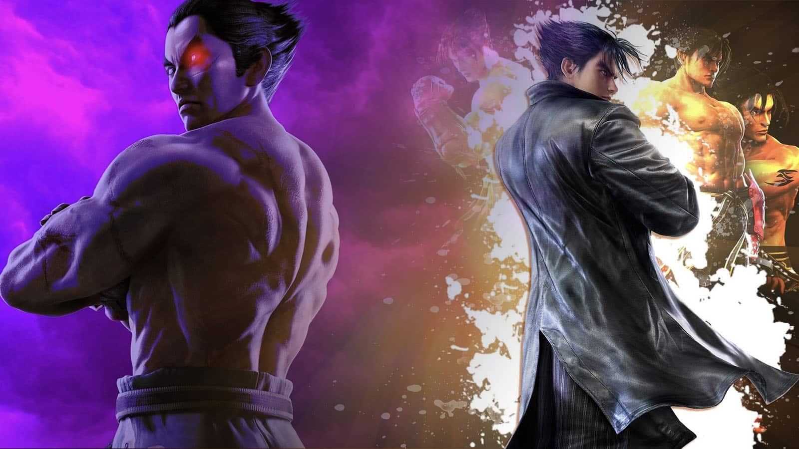 Kazuya and Jin Mishima in Tekken 7 