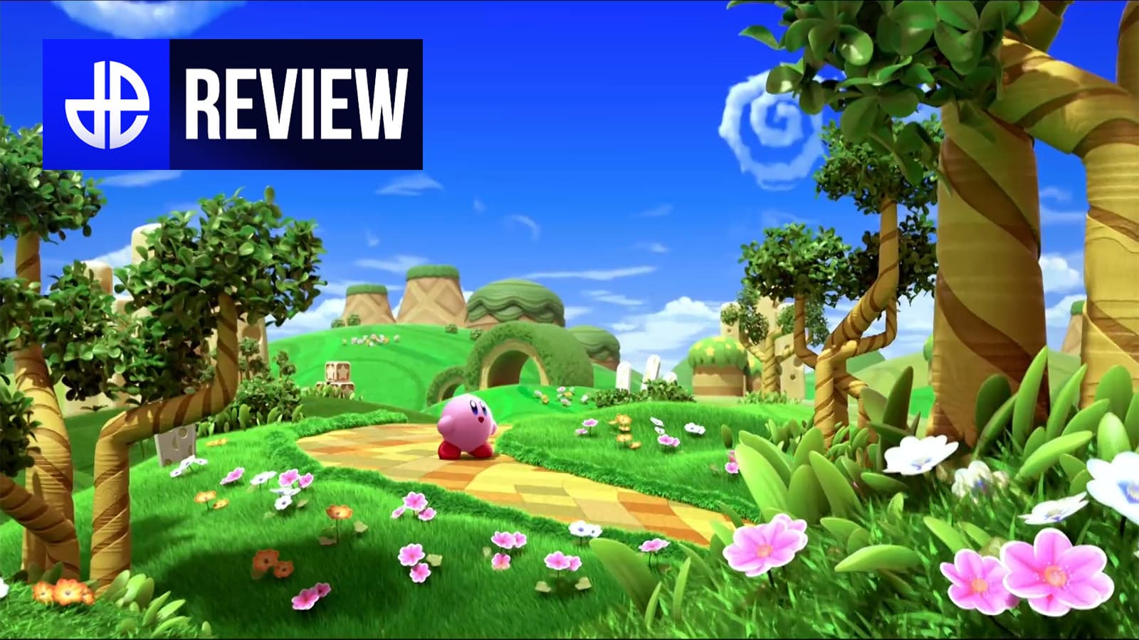 kirby and the forgotten land review header