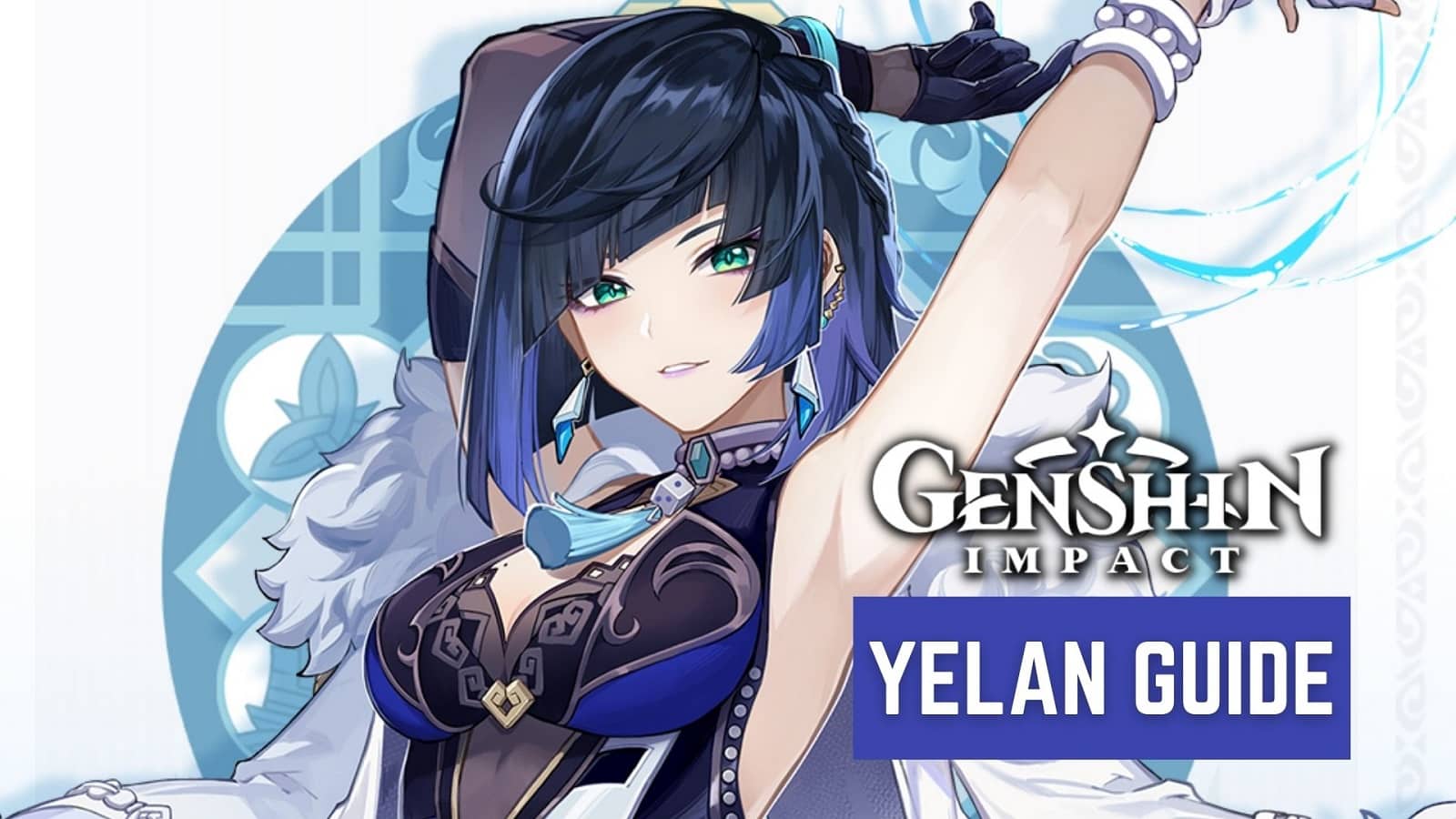 Yelan official Genshin Impact splash art