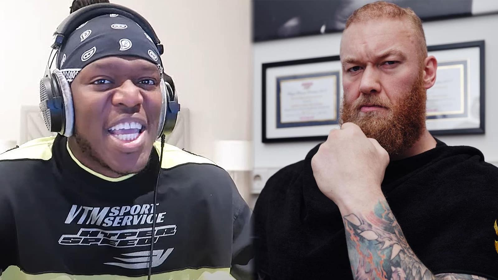 KSI takes back claims he could beat thor bjornsson in boxing match