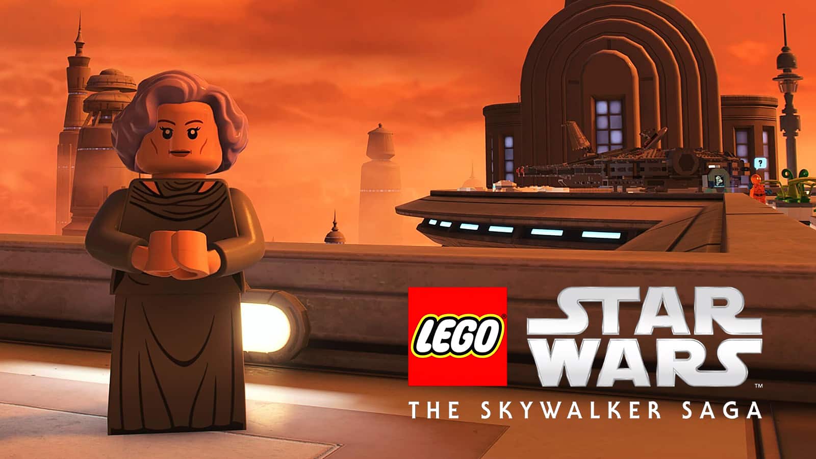 Admiral Holdo, one of the unlockable characters in LEGO Star Wars