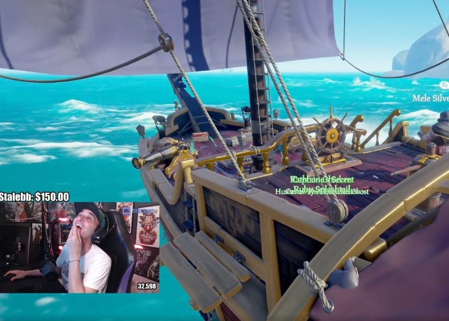summit1g playing sea of thieves
