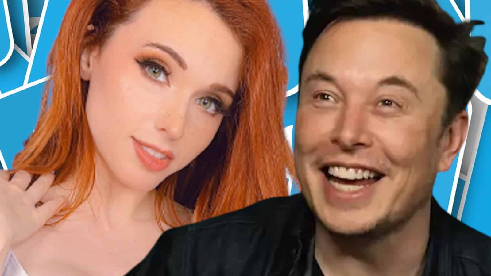 Amouranth praises Elon Musk's twitter purchase