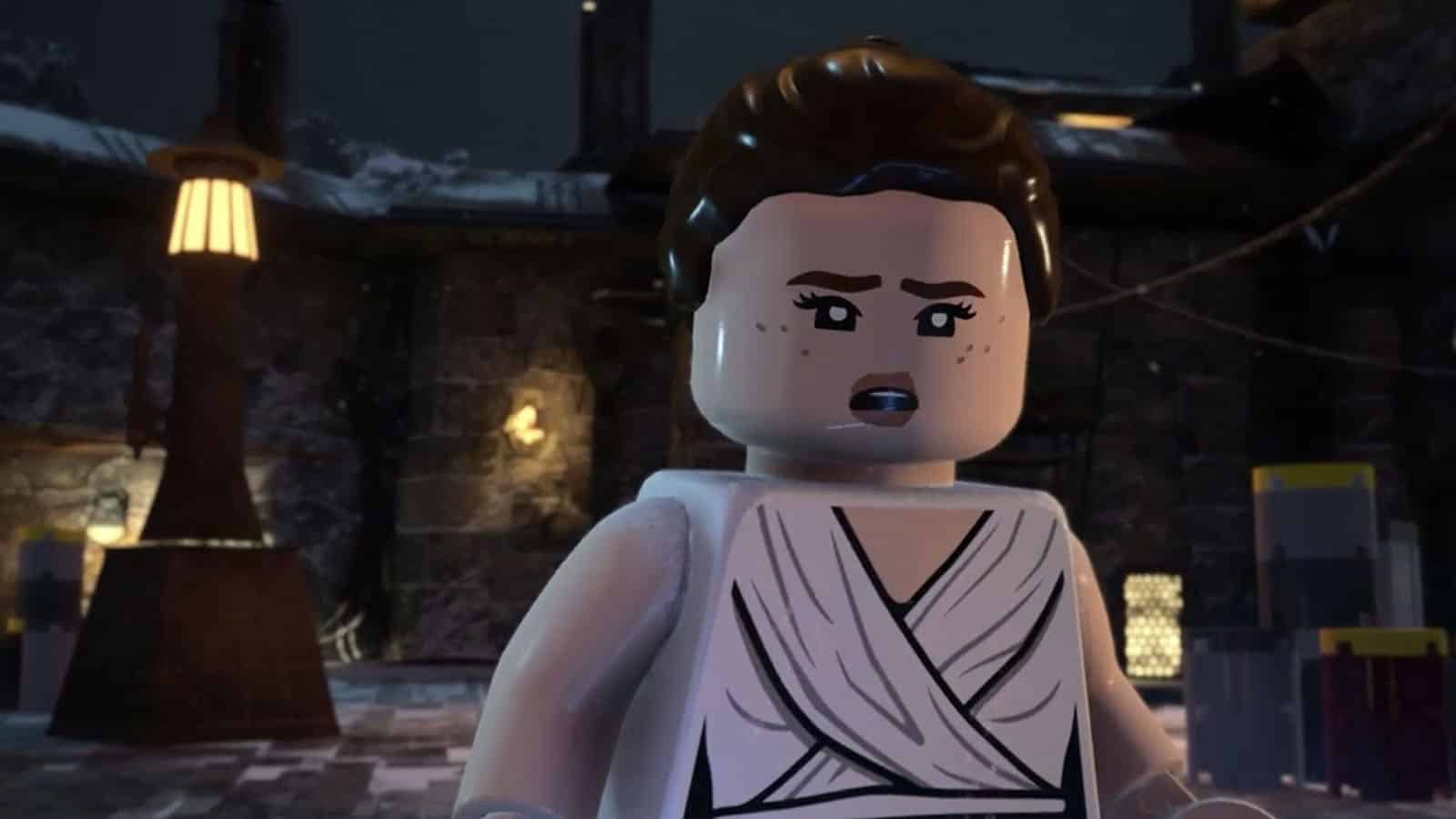 Rey in LEGO Star Wars The Skywalker Saga
