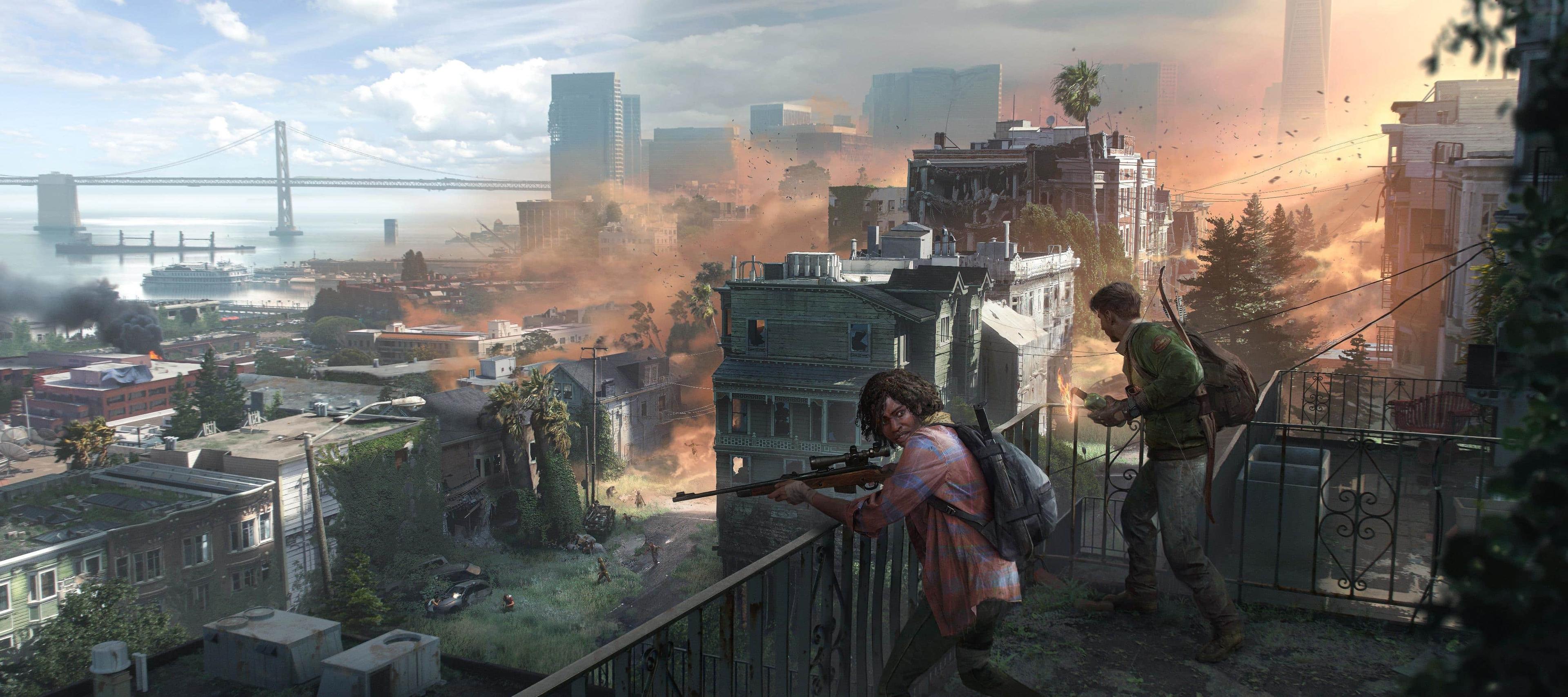 The Last of Us standalone multiplayer title concept art